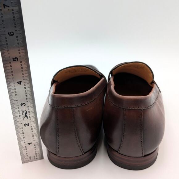 Warfield & Grand Carmel Apron Toe Derby Shoes Men's Brown Size US10 EU43 - Picture 5 of 13